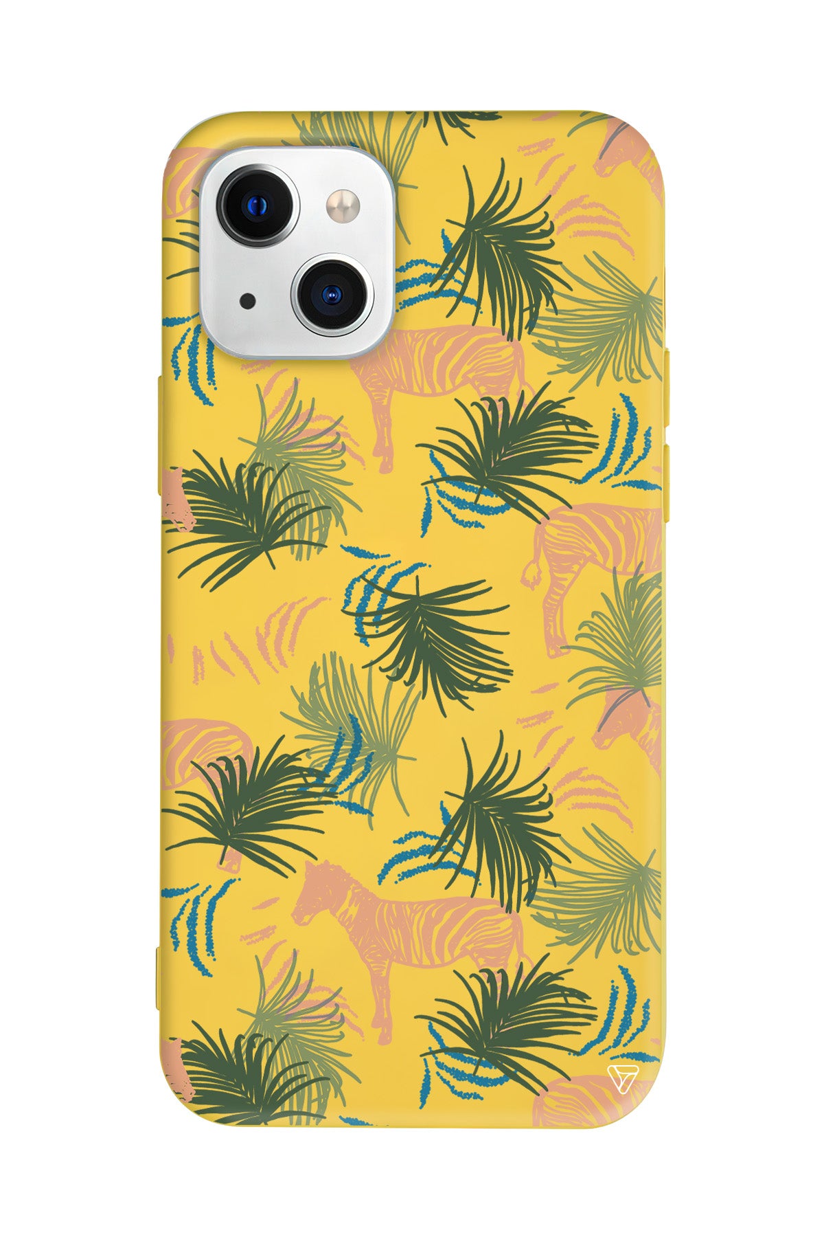 Zebralar Lansman Model İçi Kadife Silikon Telefon Kılıfı