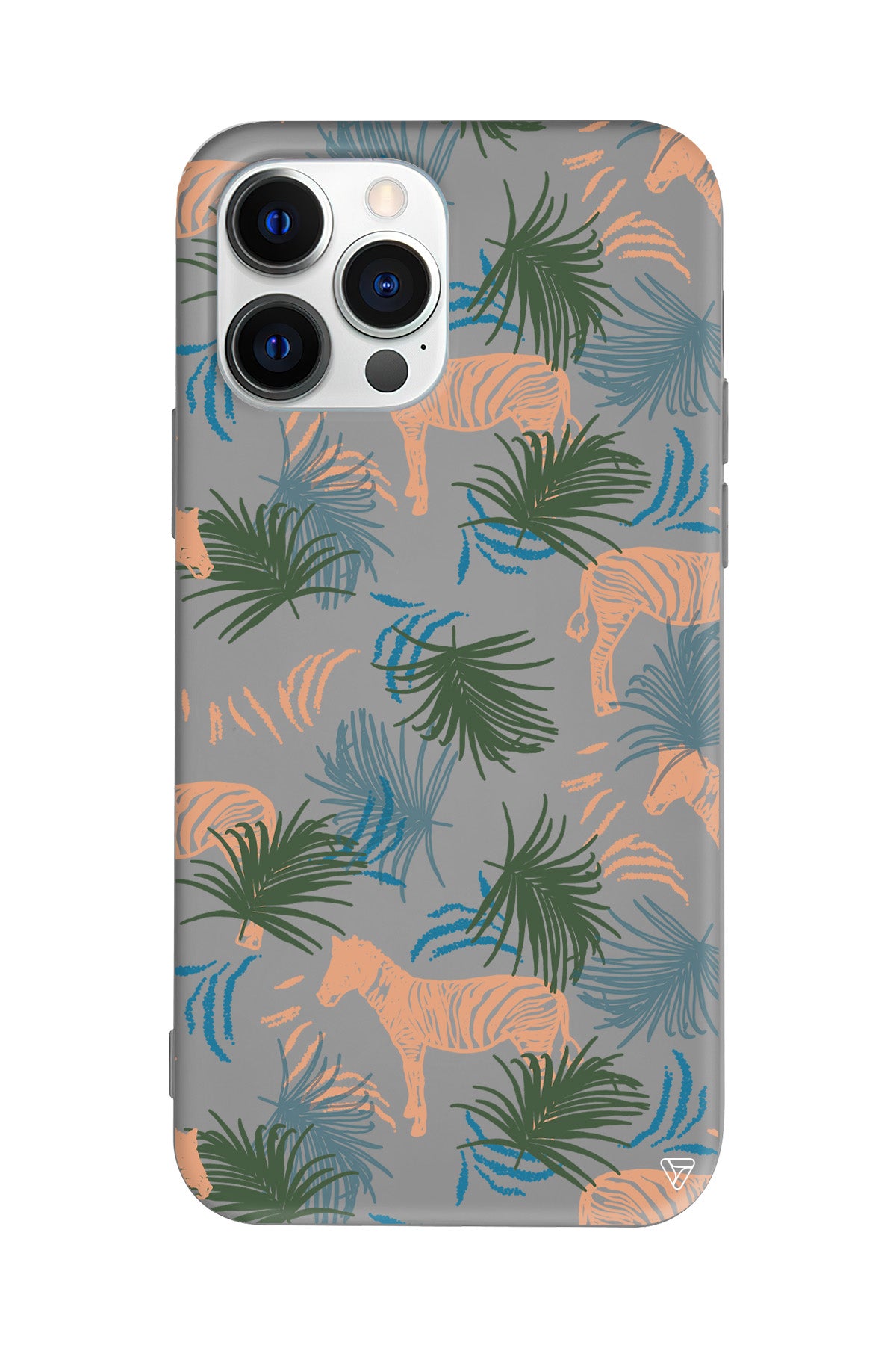 Zebralar Lansman Model İçi Kadife Silikon Telefon Kılıfı