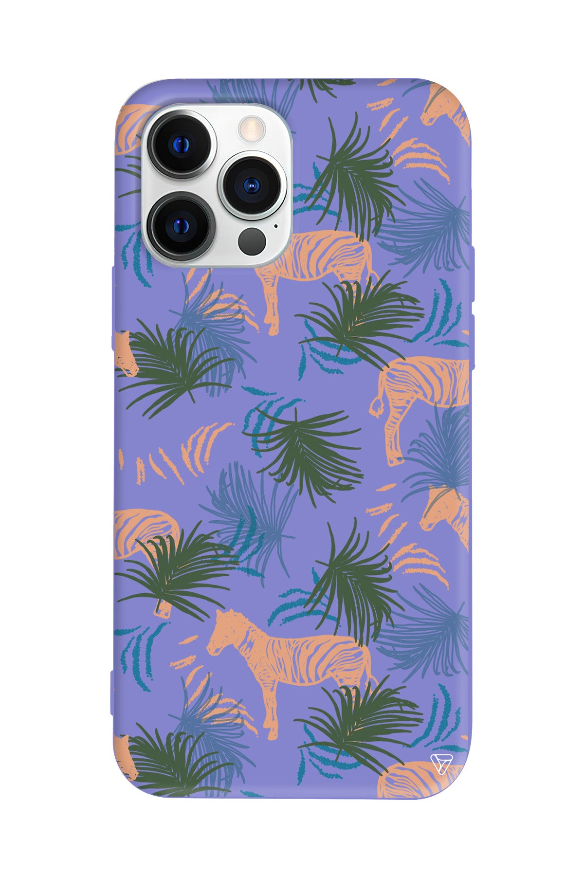 Zebralar Lansman Model İçi Kadife Silikon Telefon Kılıfı