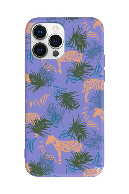 Zebralar Lansman Model İçi Kadife Silikon Telefon Kılıfı