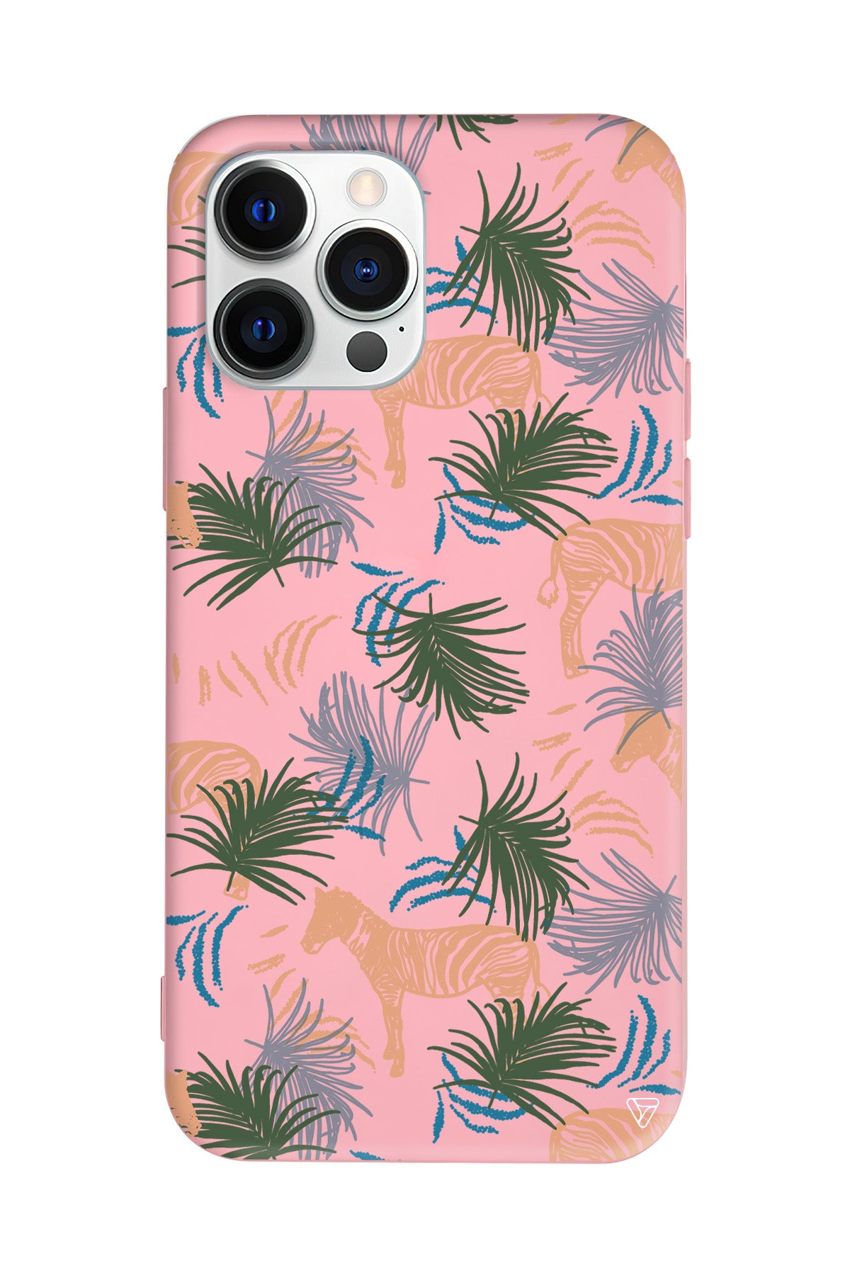 Zebralar Lansman Model İçi Kadife Silikon Telefon Kılıfı