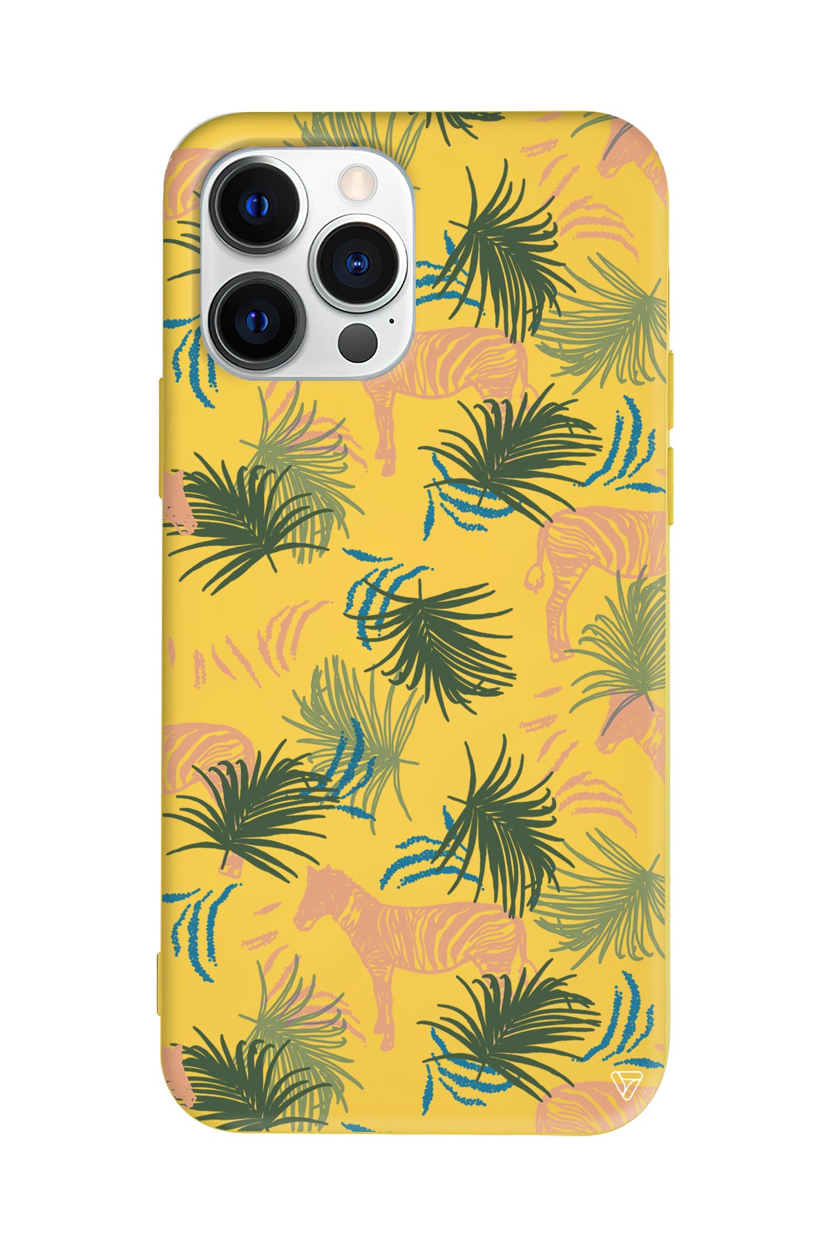 Zebralar Lansman Model İçi Kadife Silikon Telefon Kılıfı