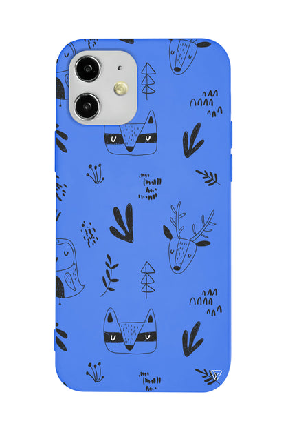 Alaska Hayvanlari Lansman Model İçi Kadife Silikon Telefon Kılıfı