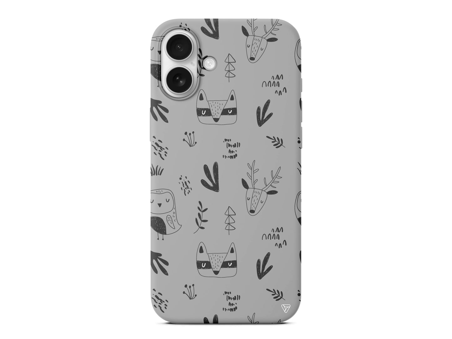 Alaska Hayvanlari Lansman Model İçi Kadife Silikon Telefon Kılıfı – Plus Serisine Özel