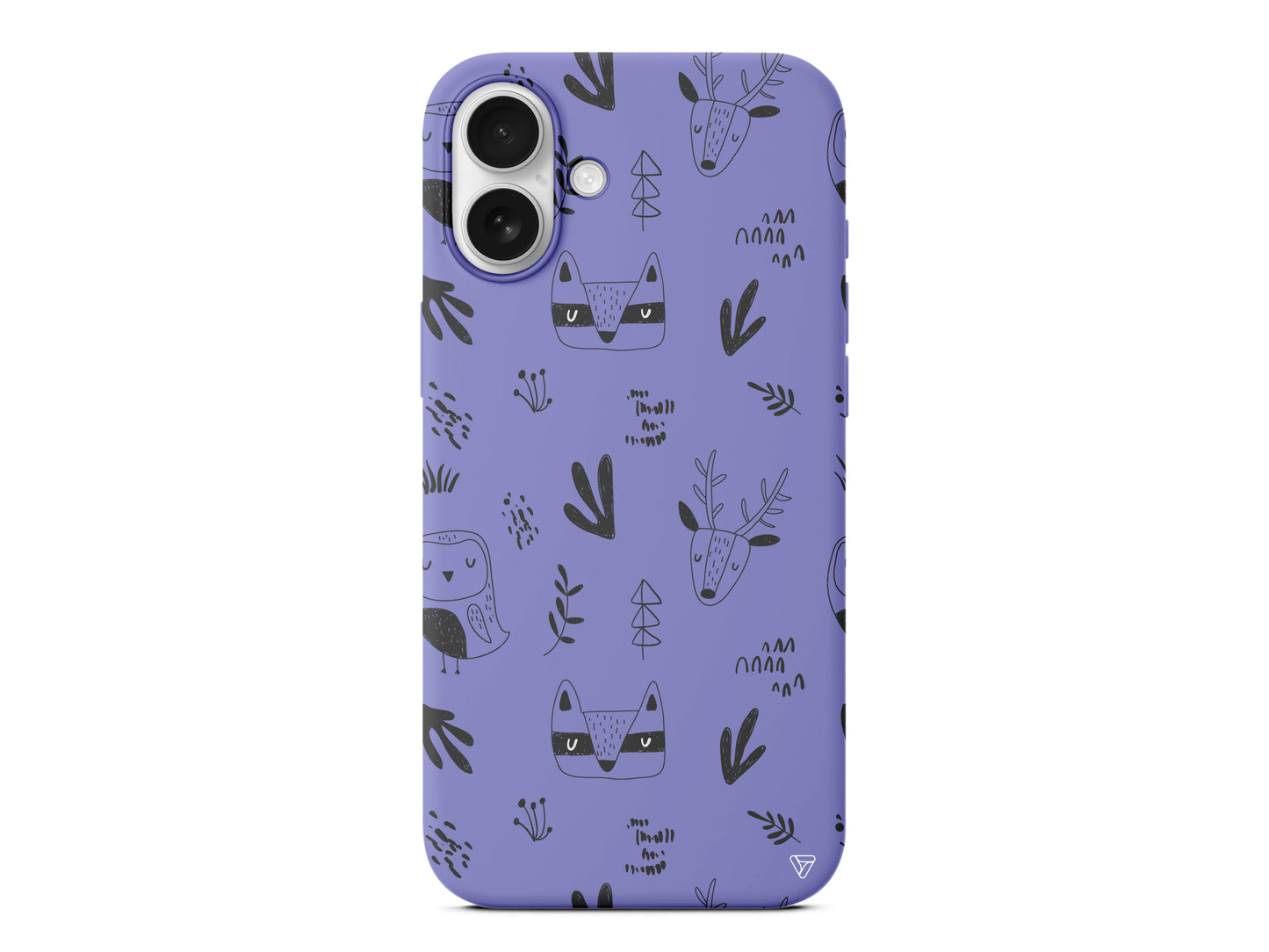 Alaska Hayvanlari Lansman Model İçi Kadife Silikon Telefon Kılıfı