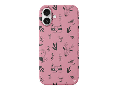 Alaska Hayvanlari Lansman Model İçi Kadife Silikon Telefon Kılıfı – Plus Serisine Özel