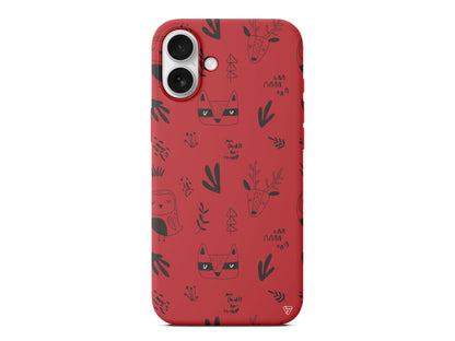 Alaska Hayvanlari Lansman Model İçi Kadife Silikon Telefon Kılıfı – Plus Serisine Özel