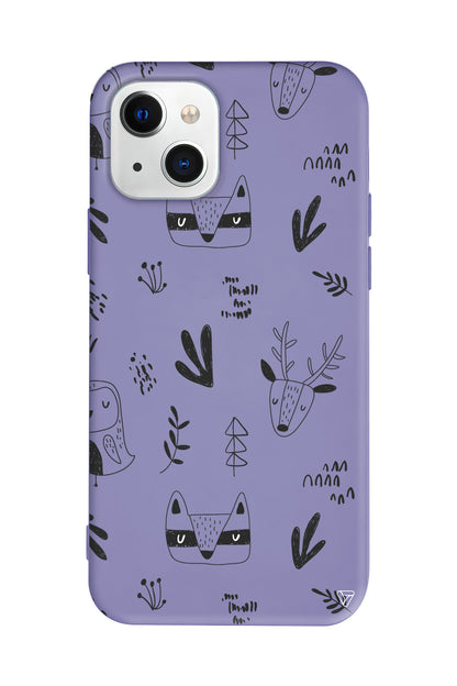 Alaska Hayvanlari Lansman Model İçi Kadife Silikon Telefon Kılıfı – Plus Serisine Özel