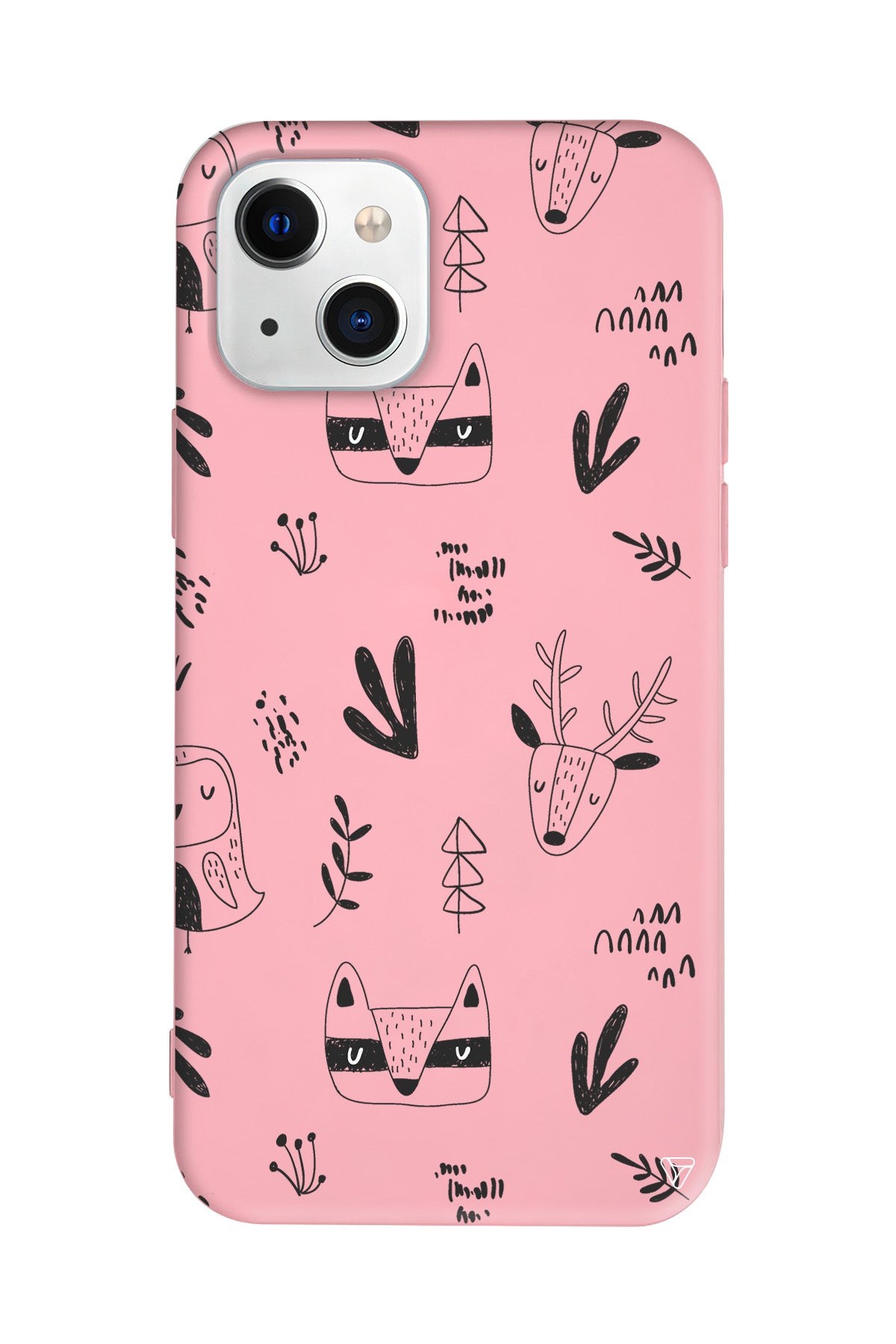 Alaska Hayvanlari Lansman Model İçi Kadife Silikon Telefon Kılıfı – Plus Serisine Özel