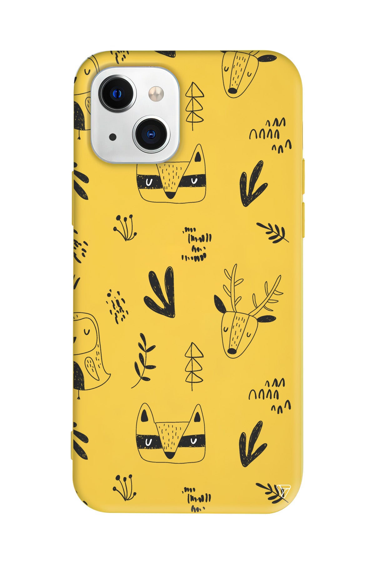 Alaska Hayvanlari Lansman Model İçi Kadife Silikon Telefon Kılıfı – Plus Serisine Özel