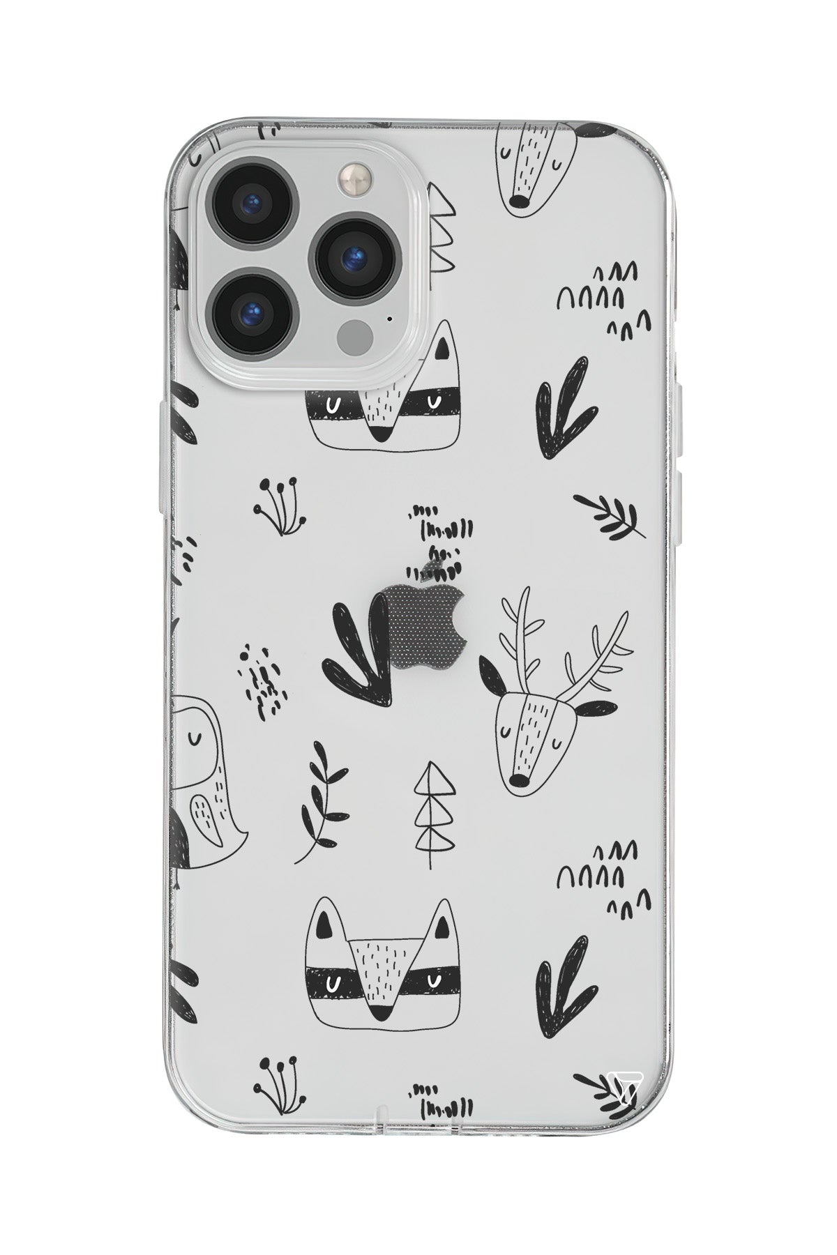 Alaska Hayvanlari Lansman Model İçi Kadife Silikon Telefon Kılıfı