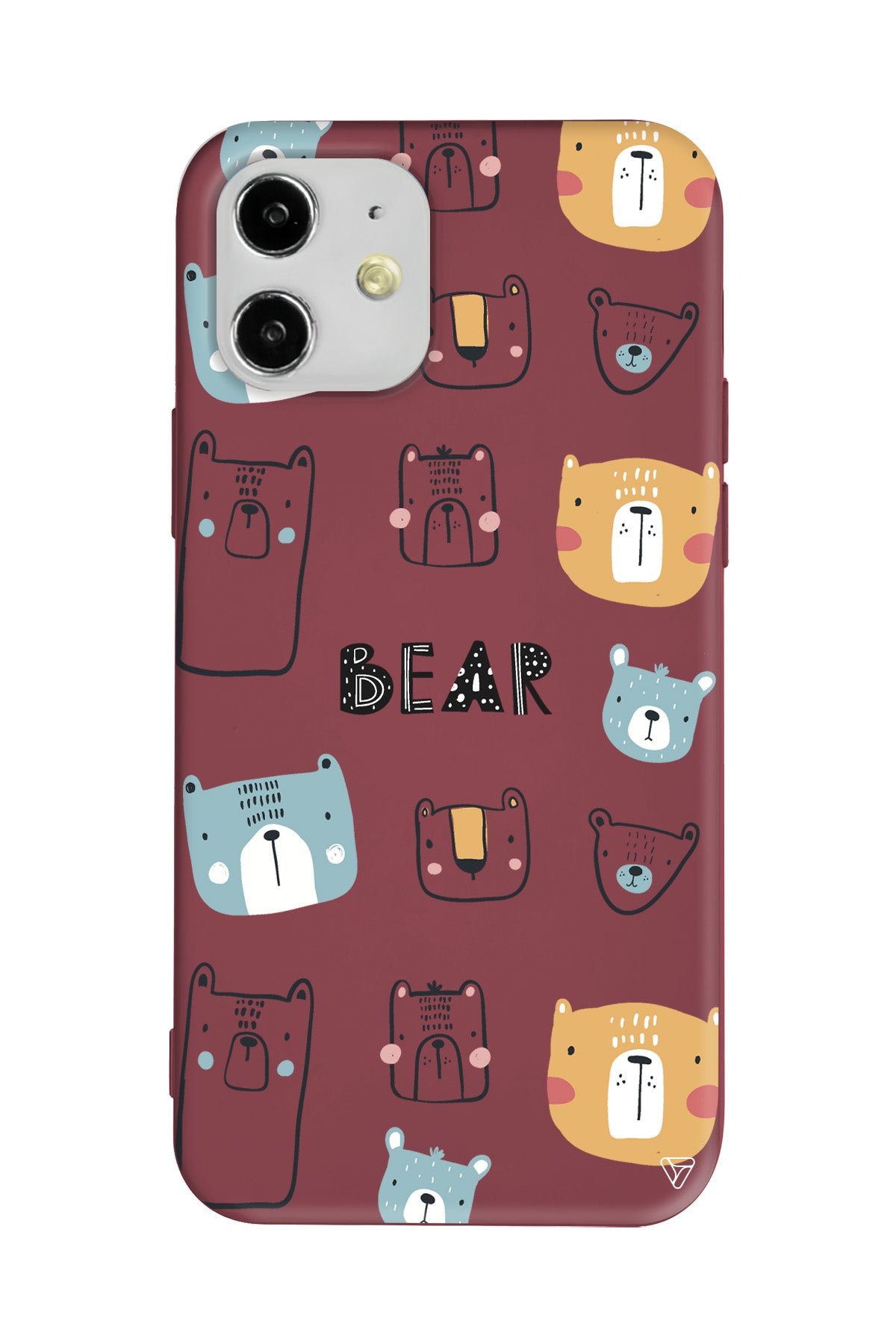 Ayi Portreleri Lansman Model İçi Kadife Silikon Telefon Kılıfı