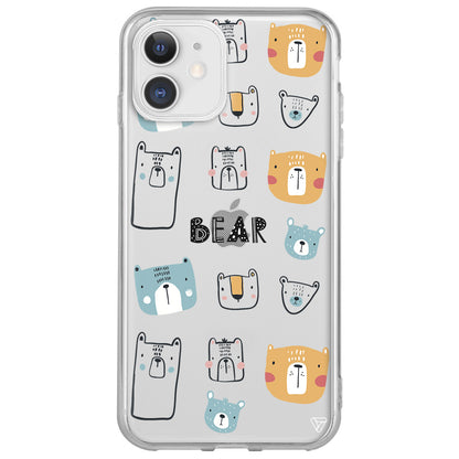 Ayi Portreleri Lansman Model İçi Kadife Silikon Telefon Kılıfı