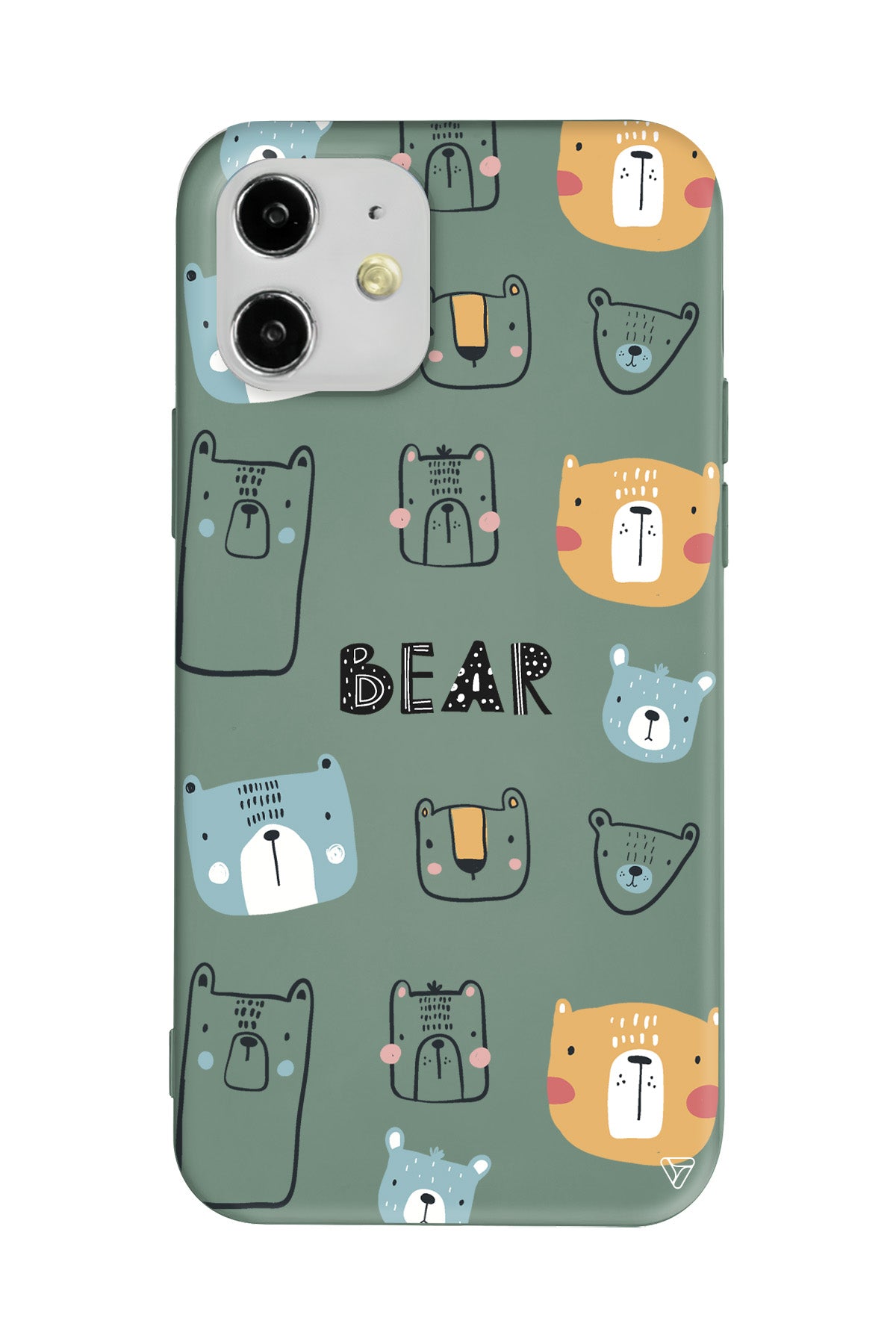 Ayi Portreleri Lansman Model İçi Kadife Silikon Telefon Kılıfı