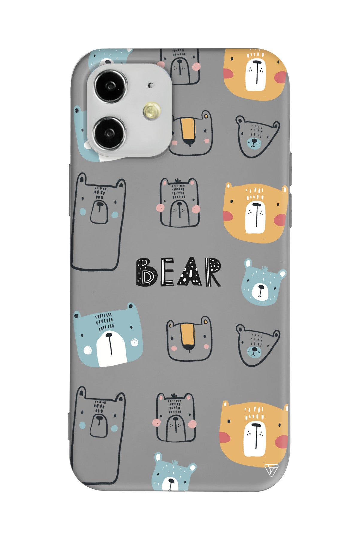 Ayi Portreleri Lansman Model İçi Kadife Silikon Telefon Kılıfı