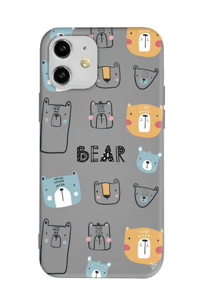 Ayi Portreleri Lansman Model İçi Kadife Silikon Telefon Kılıfı