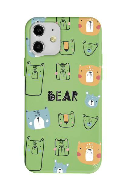 Ayi Portreleri Lansman Model İçi Kadife Silikon Telefon Kılıfı