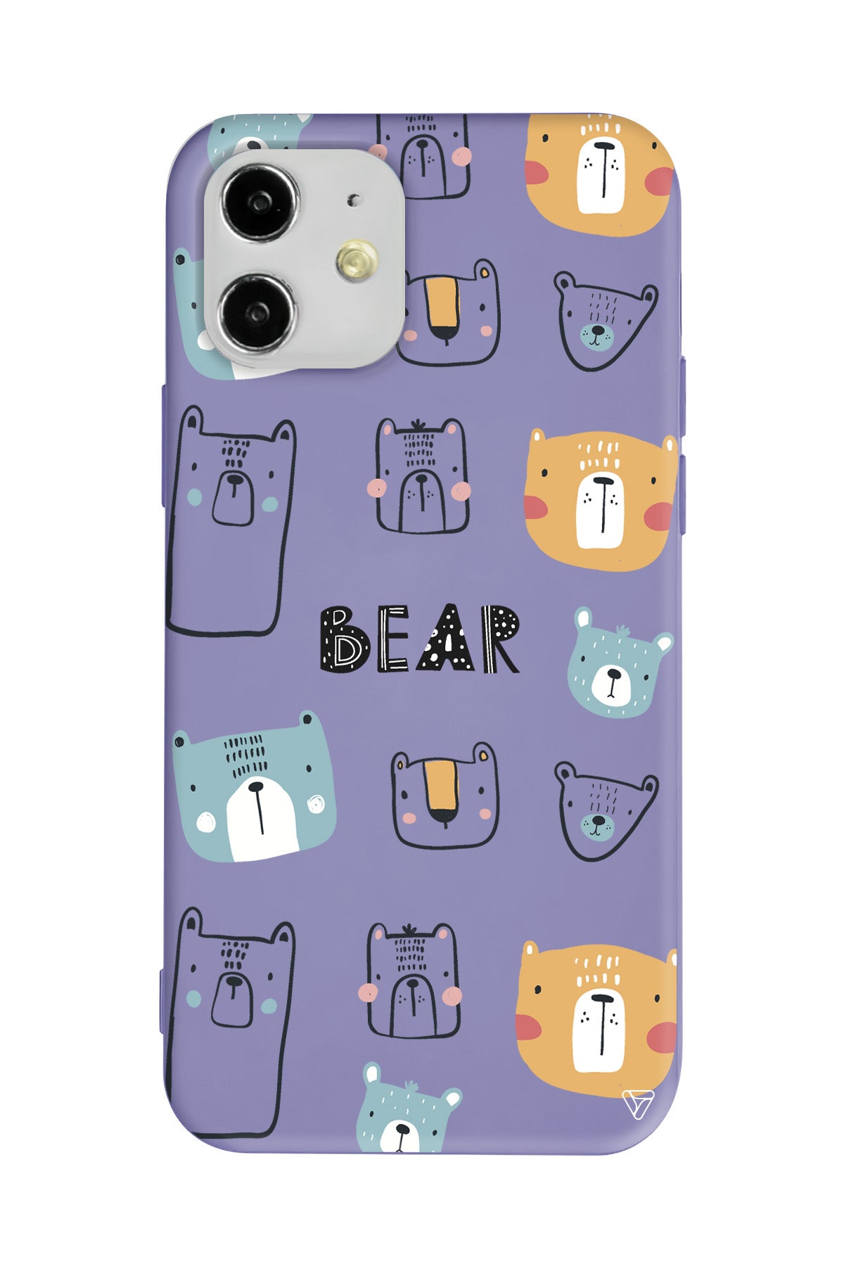 Ayi Portreleri Lansman Model İçi Kadife Silikon Telefon Kılıfı