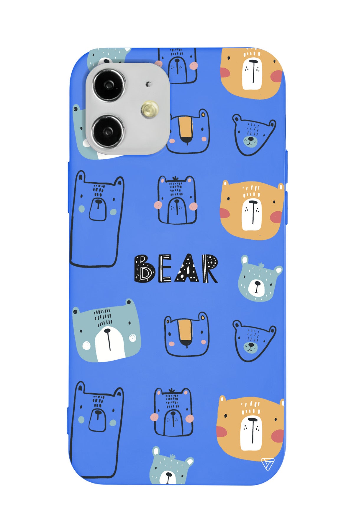 Ayi Portreleri Lansman Model İçi Kadife Silikon Telefon Kılıfı