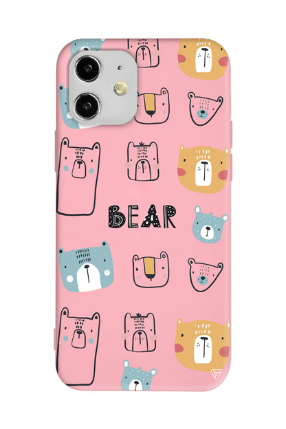 Ayi Portreleri Lansman Model İçi Kadife Silikon Telefon Kılıfı