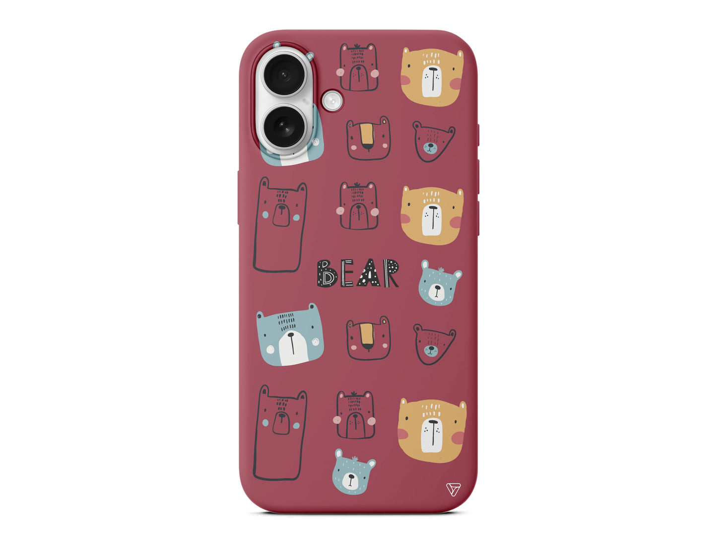 Ayi Portreleri Lansman Model İçi Kadife Silikon Telefon Kılıfı – Plus Serisine Özel