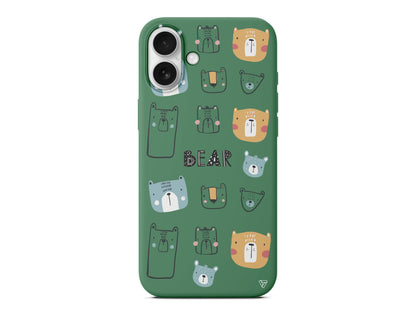 Ayi Portreleri Lansman Model İçi Kadife Silikon Telefon Kılıfı – Plus Serisine Özel