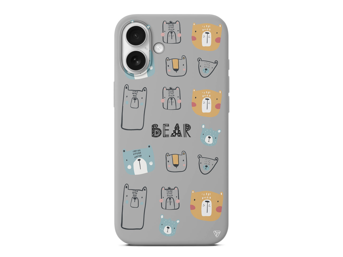 Ayi Portreleri Lansman Model İçi Kadife Silikon Telefon Kılıfı