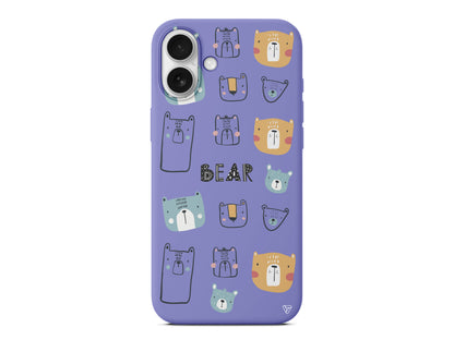 Ayi Portreleri Lansman Model İçi Kadife Silikon Telefon Kılıfı – Plus Serisine Özel