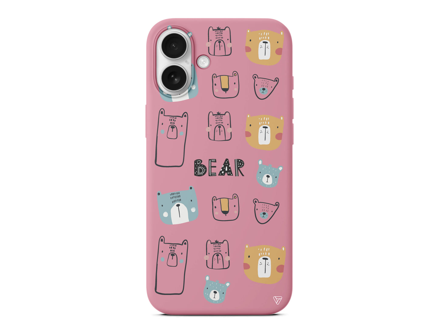 Ayi Portreleri Lansman Model İçi Kadife Silikon Telefon Kılıfı