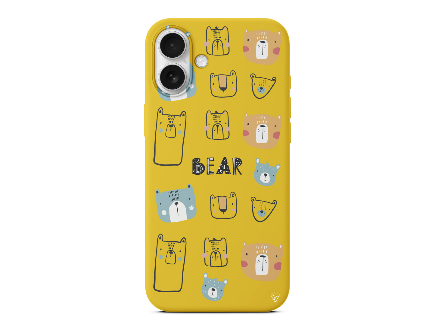 Ayi Portreleri Lansman Model İçi Kadife Silikon Telefon Kılıfı – Plus Serisine Özel