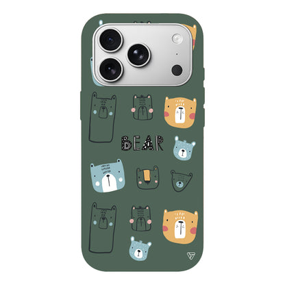 Ayi Portreleri Lansman Model İçi Kadife Silikon Telefon Kılıfı