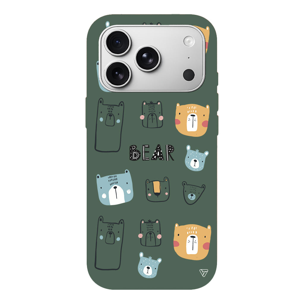 Ayi Portreleri Lansman Model İçi Kadife Silikon Telefon Kılıfı