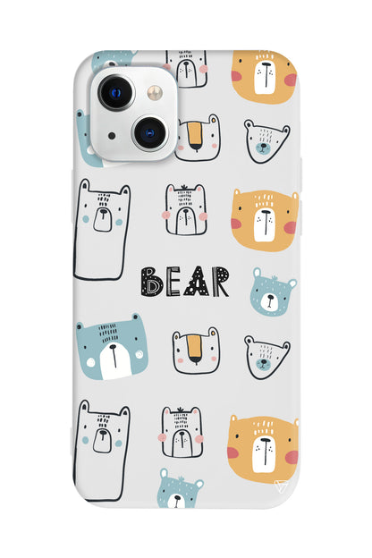 Ayi Portreleri Lansman Model İçi Kadife Silikon Telefon Kılıfı – Plus Serisine Özel