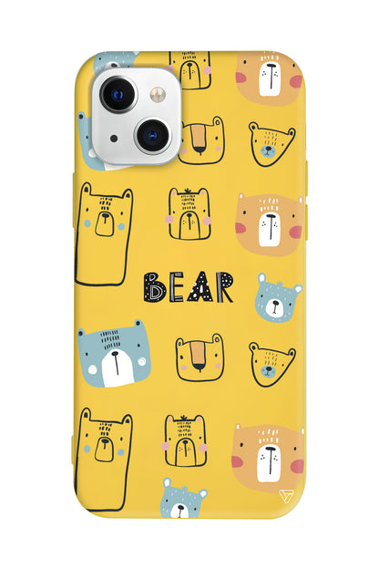 Ayi Portreleri Lansman Model İçi Kadife Silikon Telefon Kılıfı – Plus Serisine Özel