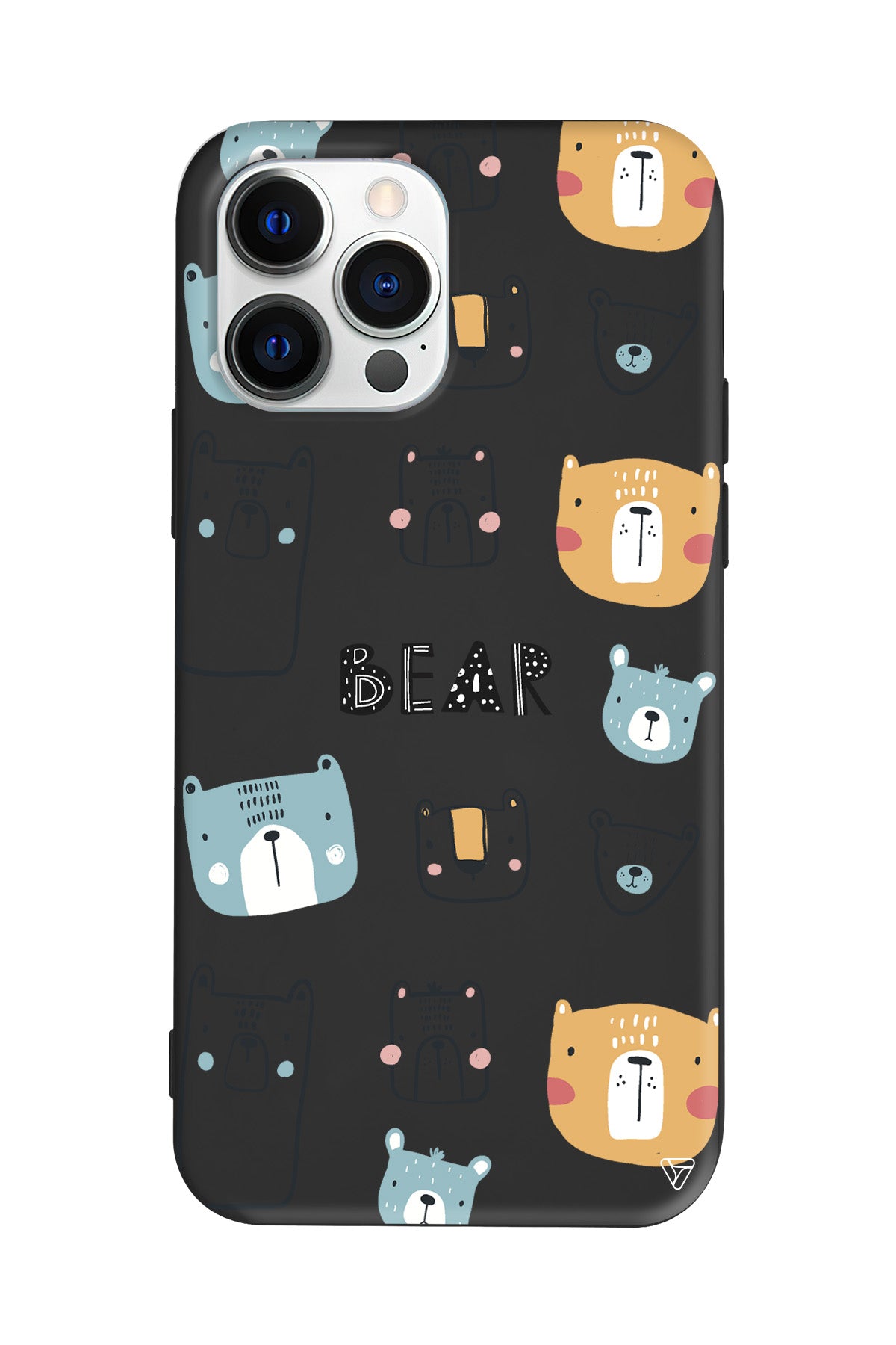 Ayi Portreleri Lansman Model İçi Kadife Silikon Telefon Kılıfı