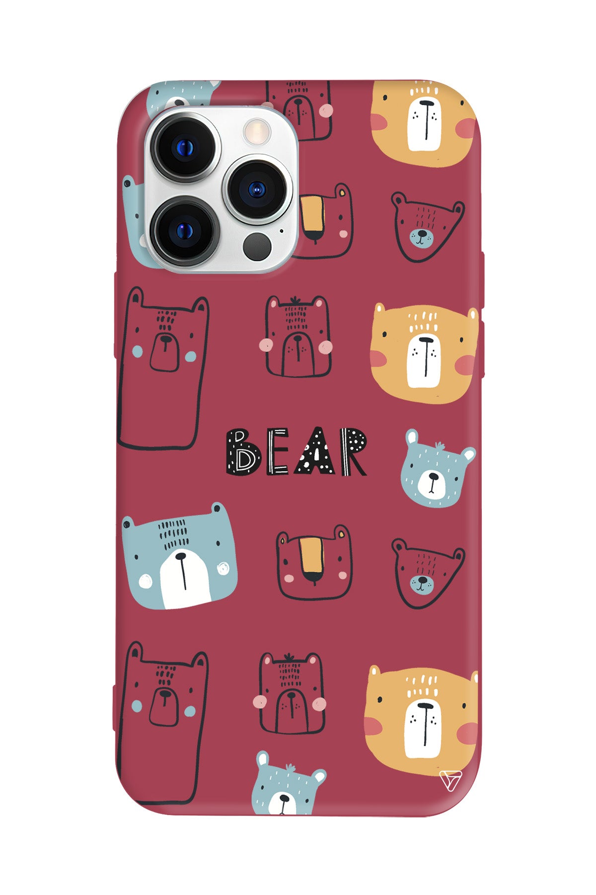 Ayi Portreleri Lansman Model İçi Kadife Silikon Telefon Kılıfı