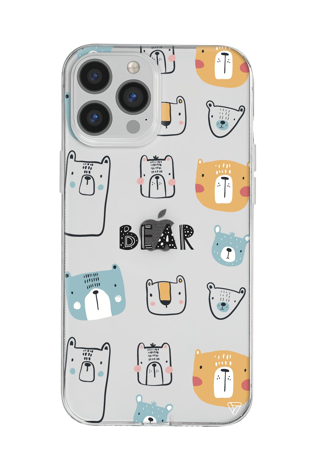 Ayi Portreleri Lansman Model İçi Kadife Silikon Telefon Kılıfı