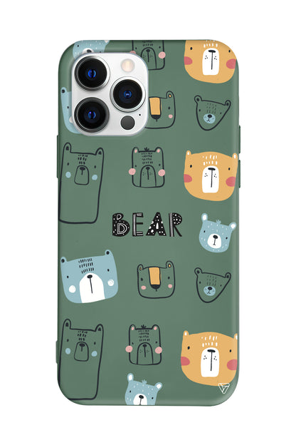 Ayi Portreleri Lansman Model İçi Kadife Silikon Telefon Kılıfı