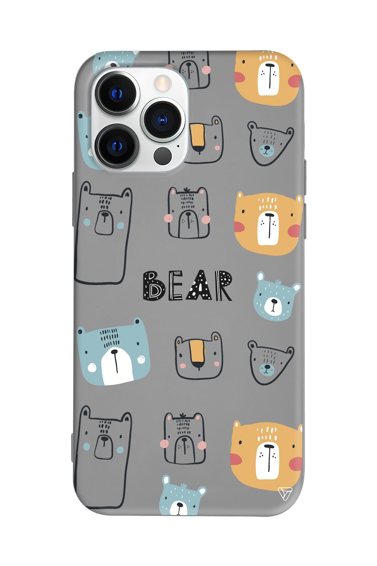 Ayi Portreleri Lansman Model İçi Kadife Silikon Telefon Kılıfı