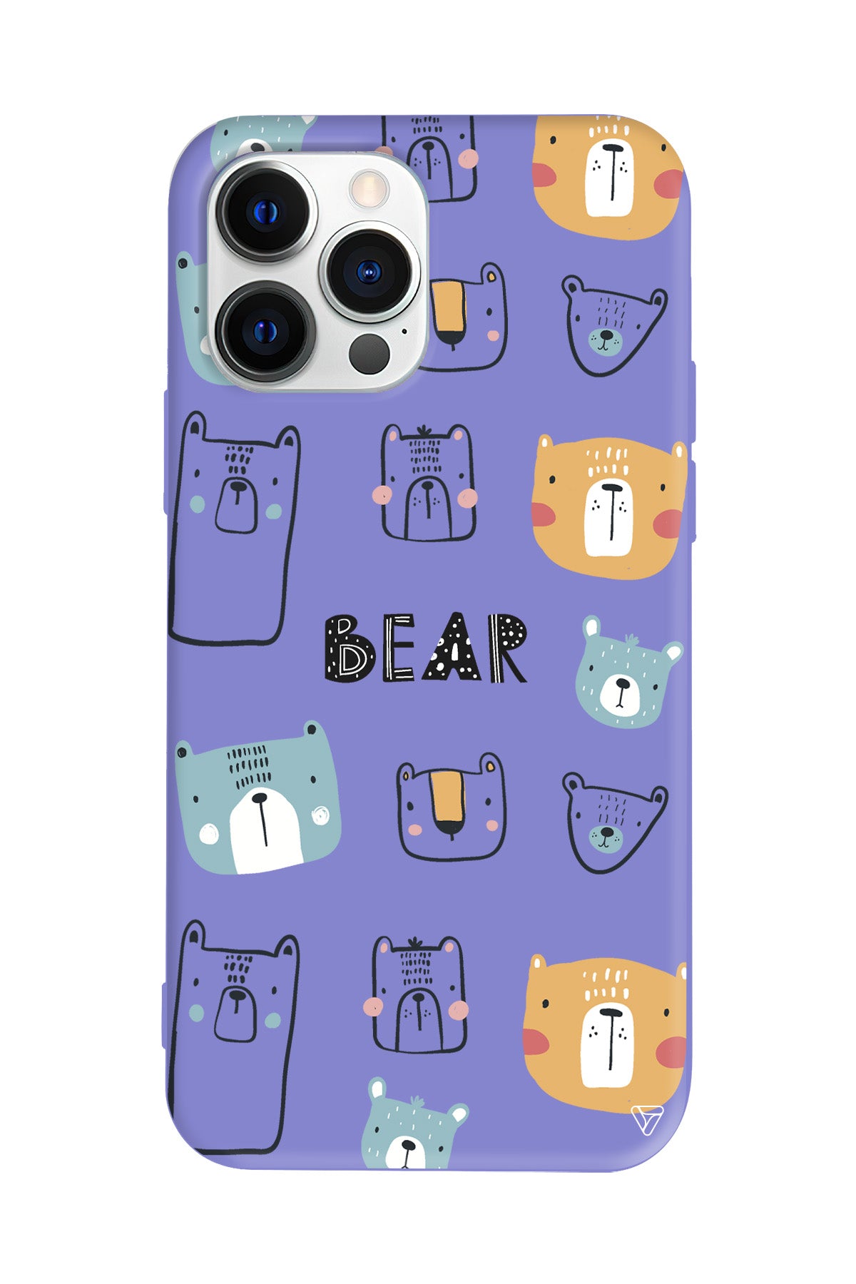 Ayi Portreleri Lansman Model İçi Kadife Silikon Telefon Kılıfı