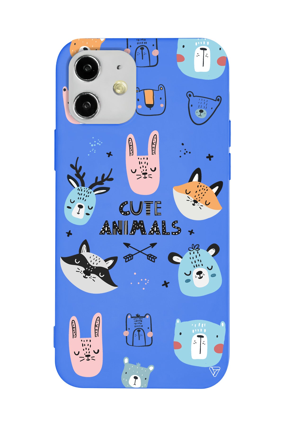 Sevimli Portreler Lansman Model İçi Kadife Silikon Telefon Kılıfı