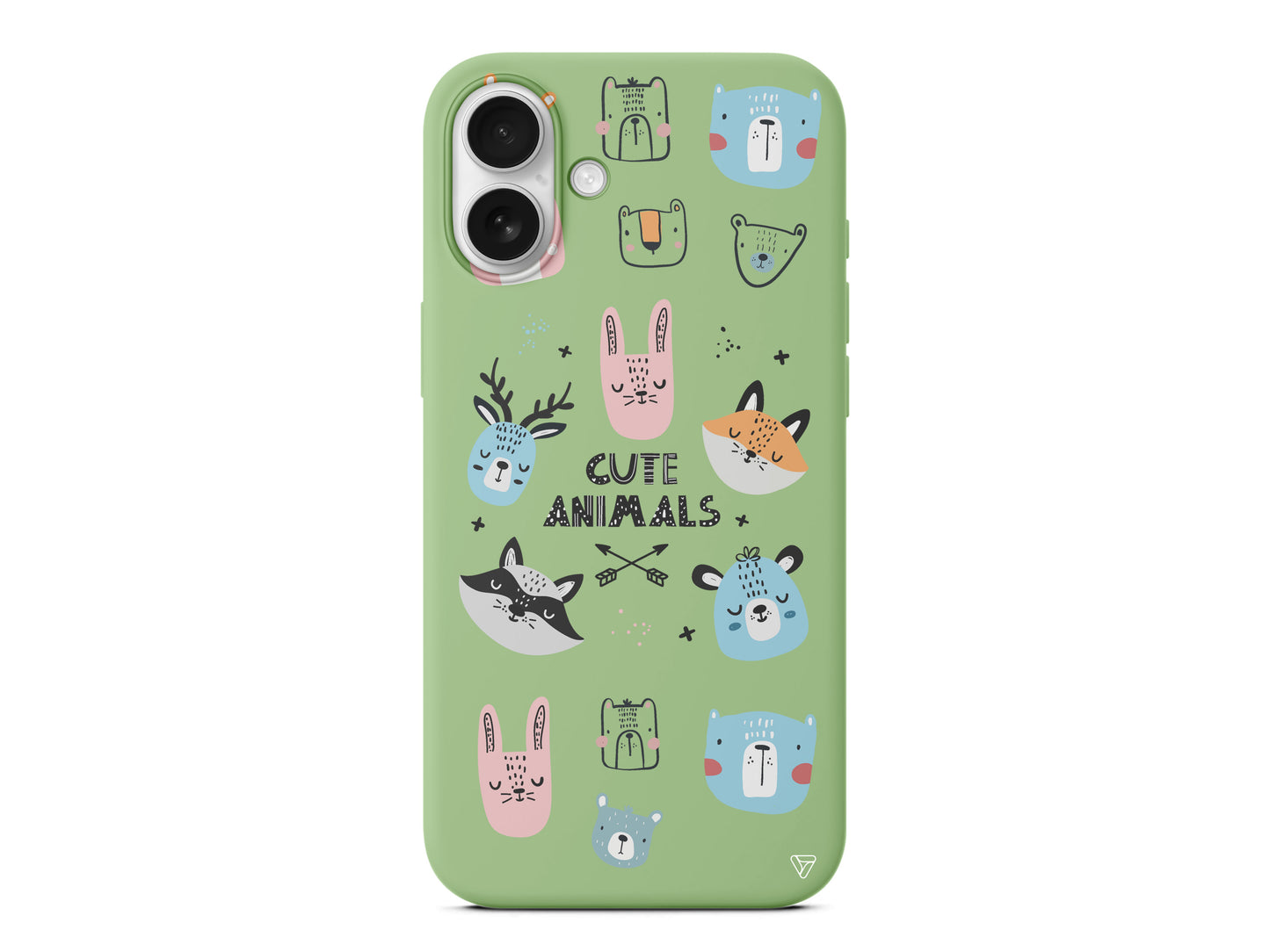 Sevimli Portreler Lansman Model İçi Kadife Silikon Telefon Kılıfı