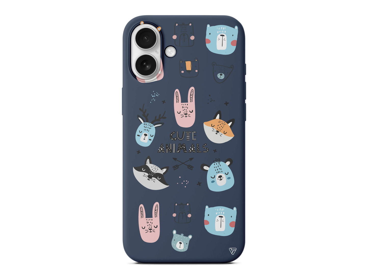 Sevimli Portreler Lansman Model İçi Kadife Silikon Telefon Kılıfı – Plus Serisine Özel