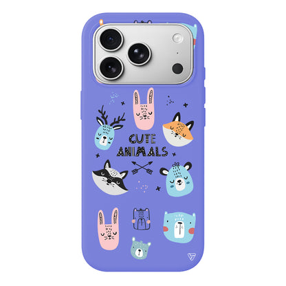 Sevimli Portreler Lansman Model İçi Kadife Silikon Telefon Kılıfı