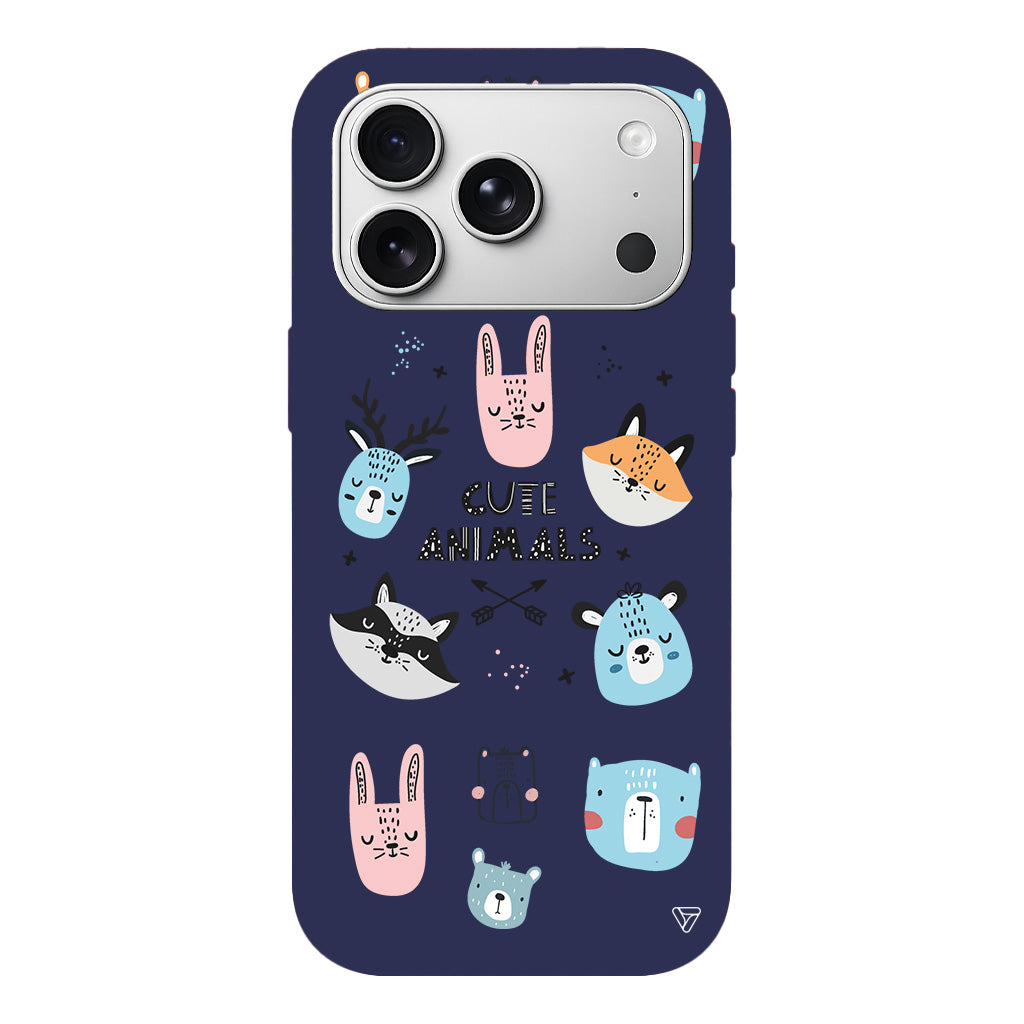 Sevimli Portreler Lansman Model İçi Kadife Silikon Telefon Kılıfı