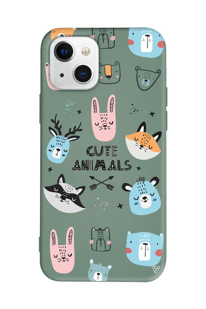 Sevimli Portreler Lansman Model İçi Kadife Silikon Telefon Kılıfı – Plus Serisine Özel