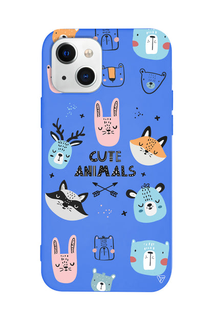 Sevimli Portreler Lansman Model İçi Kadife Silikon Telefon Kılıfı – Plus Serisine Özel