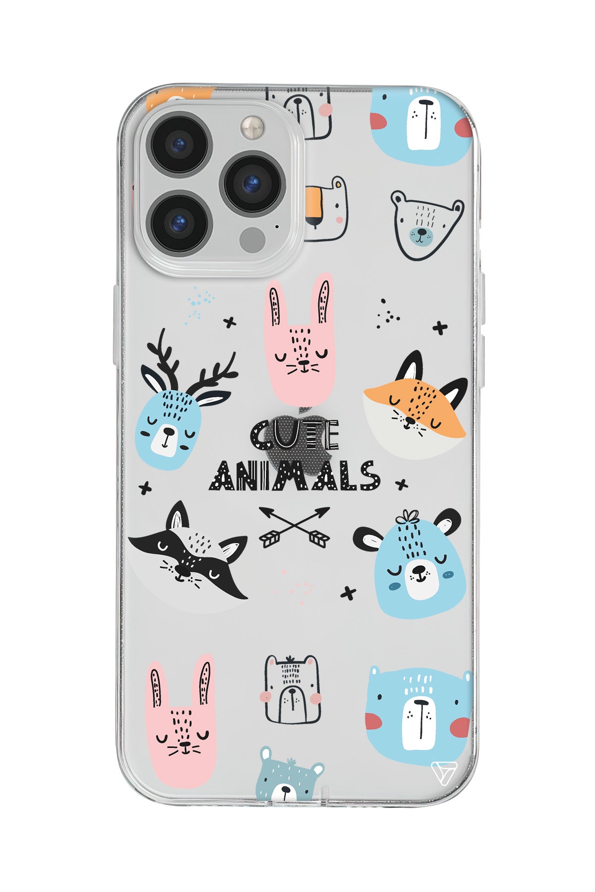 Sevimli Portreler Lansman Model İçi Kadife Silikon Telefon Kılıfı