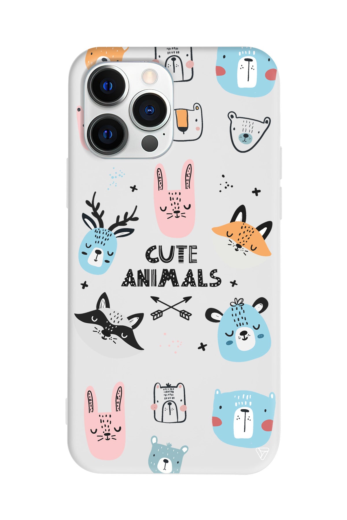 Sevimli Portreler Lansman Model İçi Kadife Silikon Telefon Kılıfı