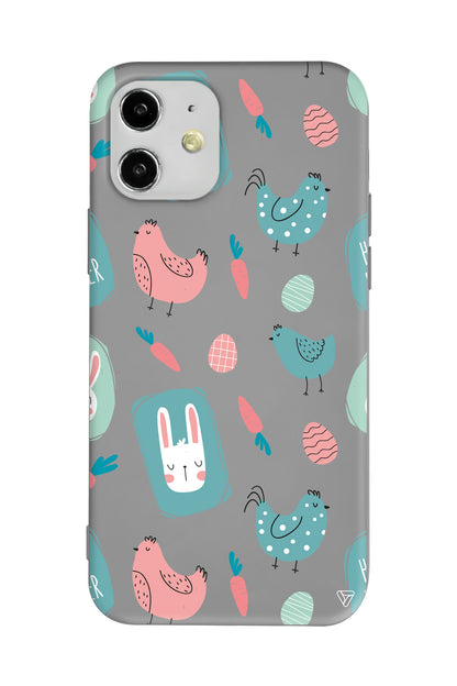 Çiftlik Lansman Model İçi Kadife Silikon Telefon Kılıfı